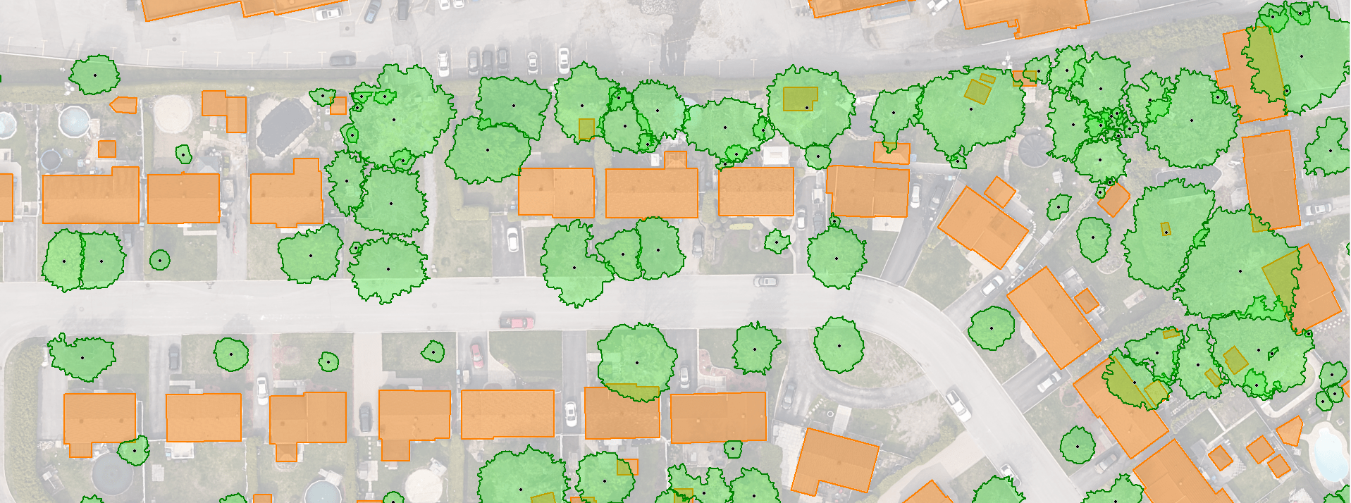 Cartographie arbre par arbre