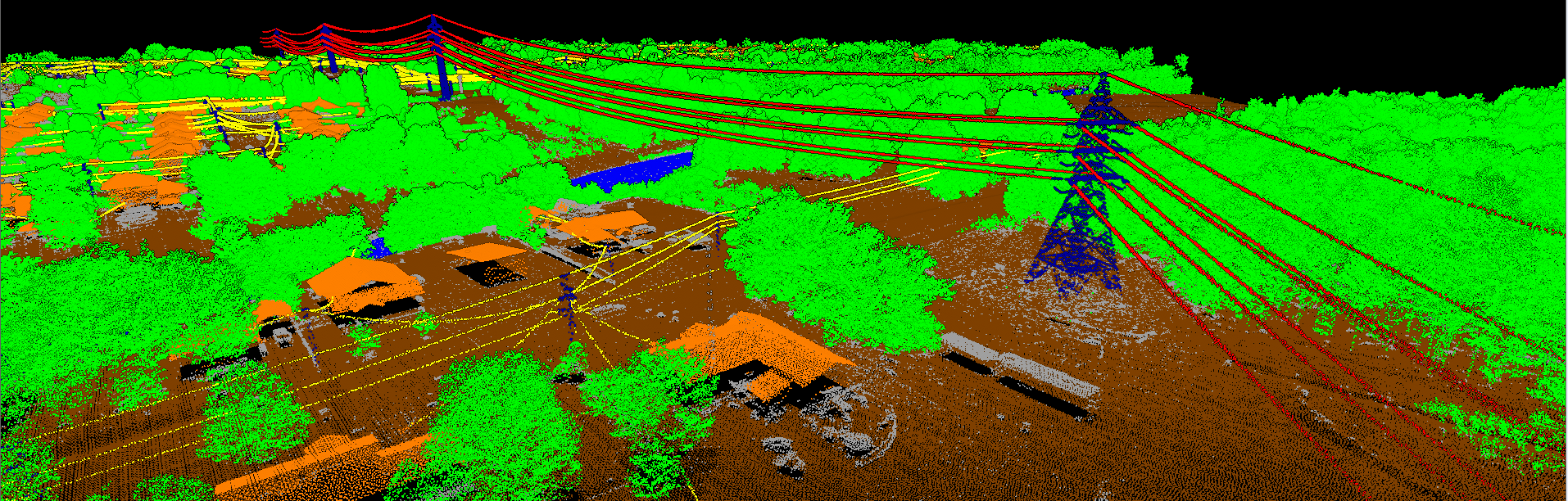 Capture 3 Cartographie des cuvettes et écoulement de l'eau de surface